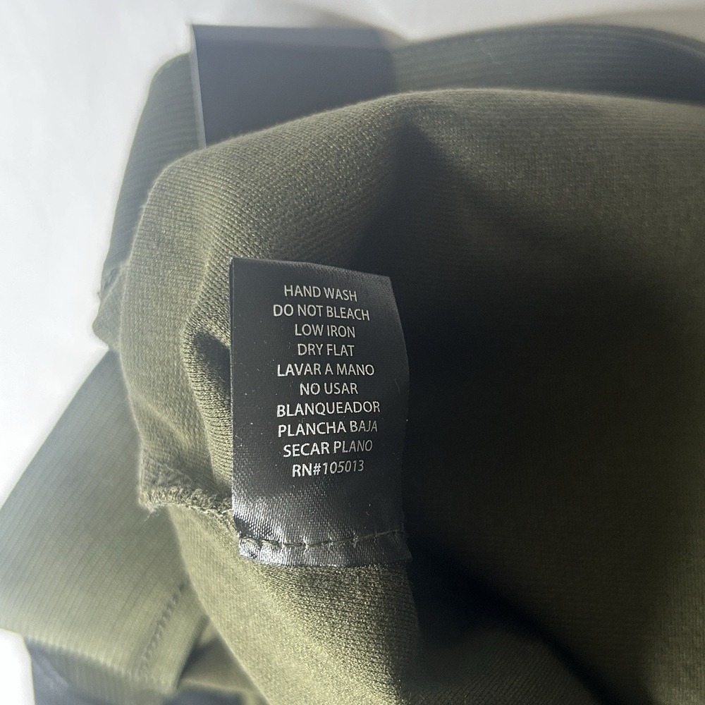 Dear Scarlett Everywhere Magic Pants Size M Olive Green Ponte Knit High Rise - Picture 9 of 16